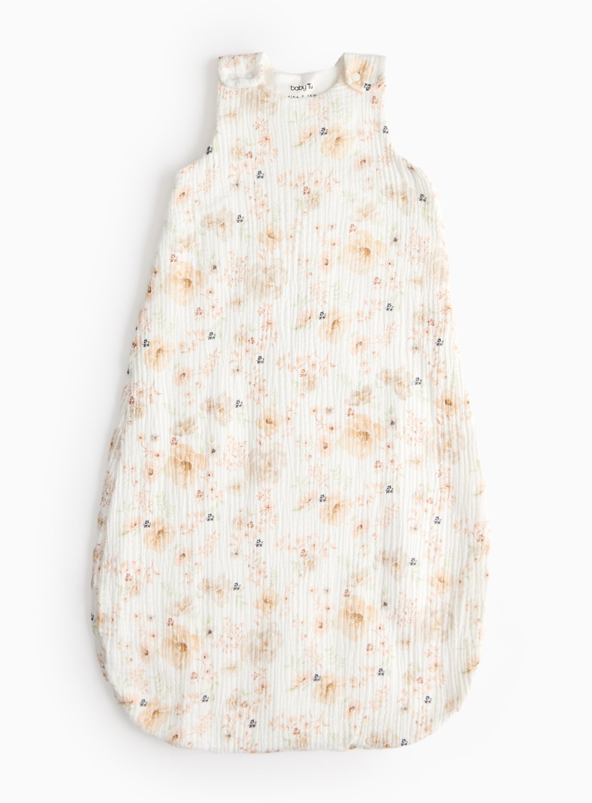 Digital Floral Print 1.5 Tog Sleeping Bag (0-6 Months) - Tu by Sainsbury's