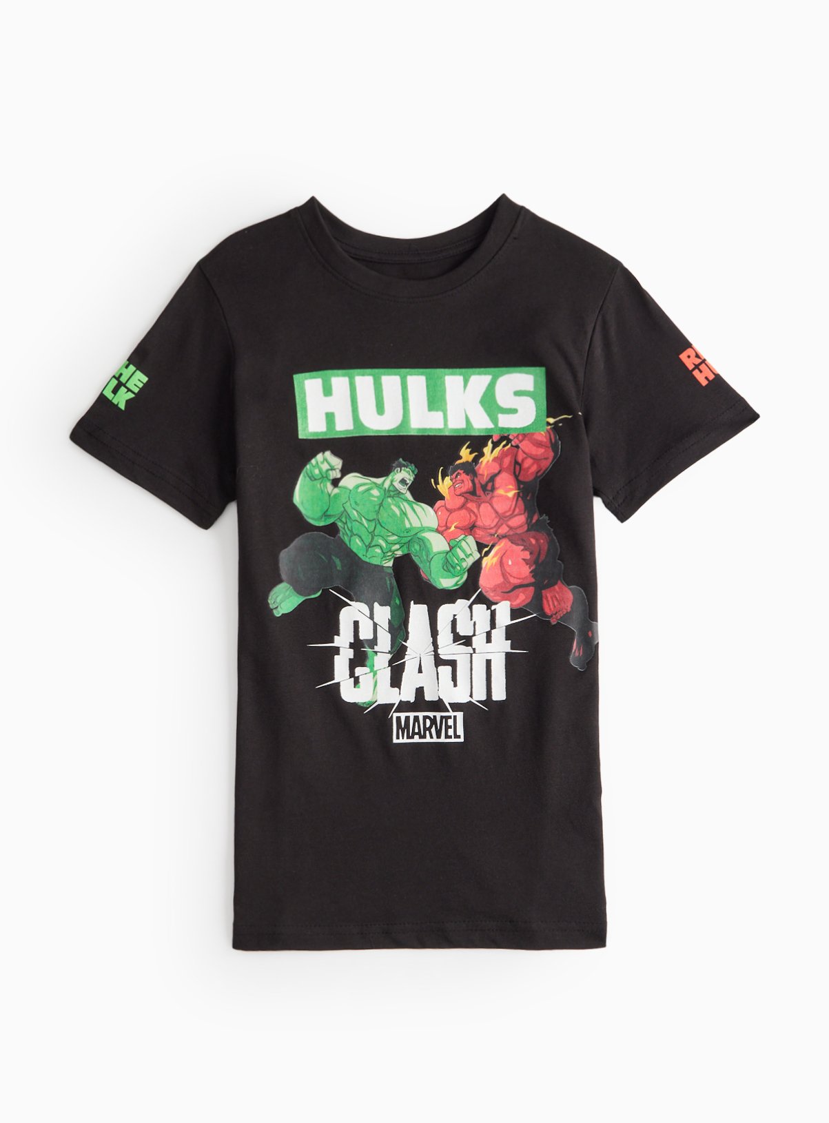 Marvel Hulks Clash Print T-Shirt 11 years