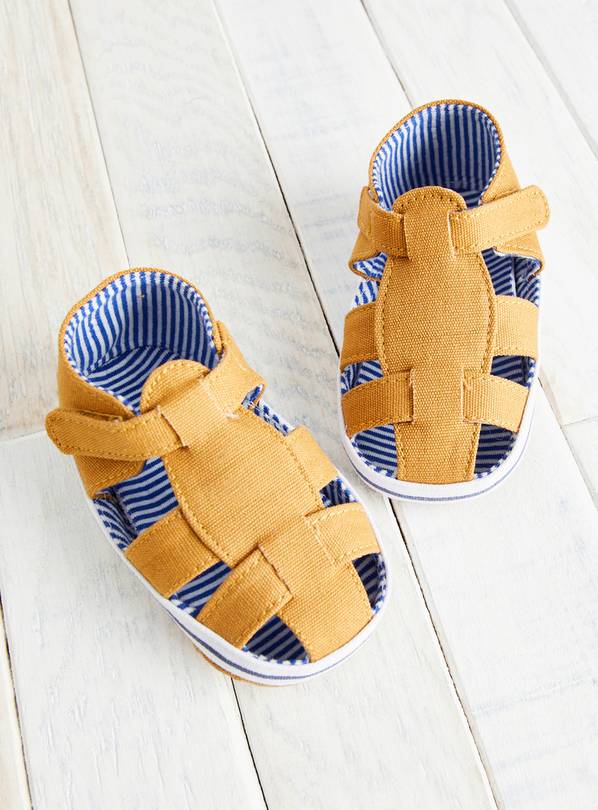 Brown Fisherman Sandals 6-9 months