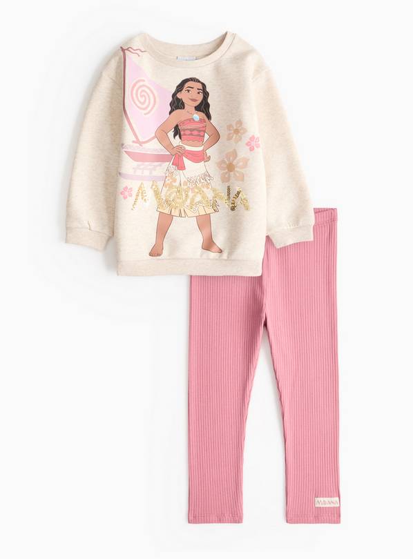 Disney Moana Sweatshirt & Leggings Set 3-4 years