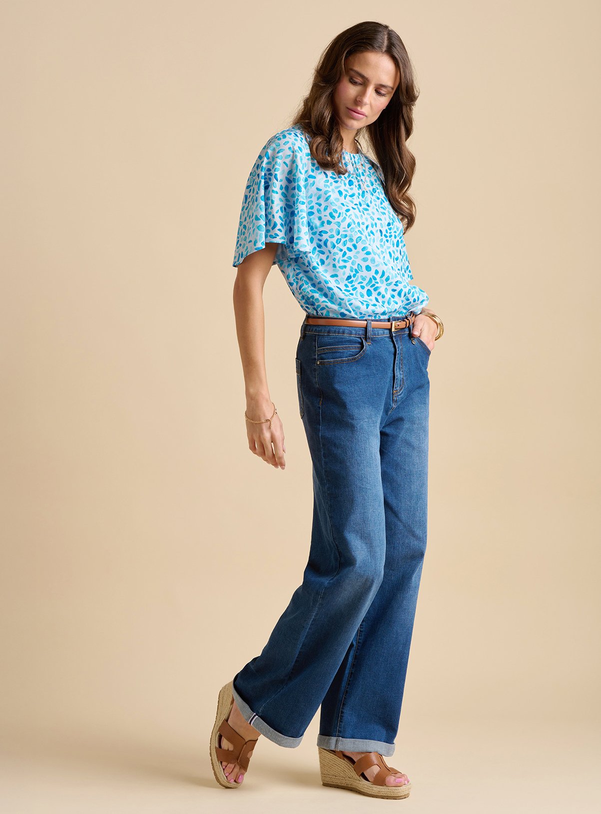 BRAKEBURN Sea Glitter Blouse 18 - Image 3 thumbnail