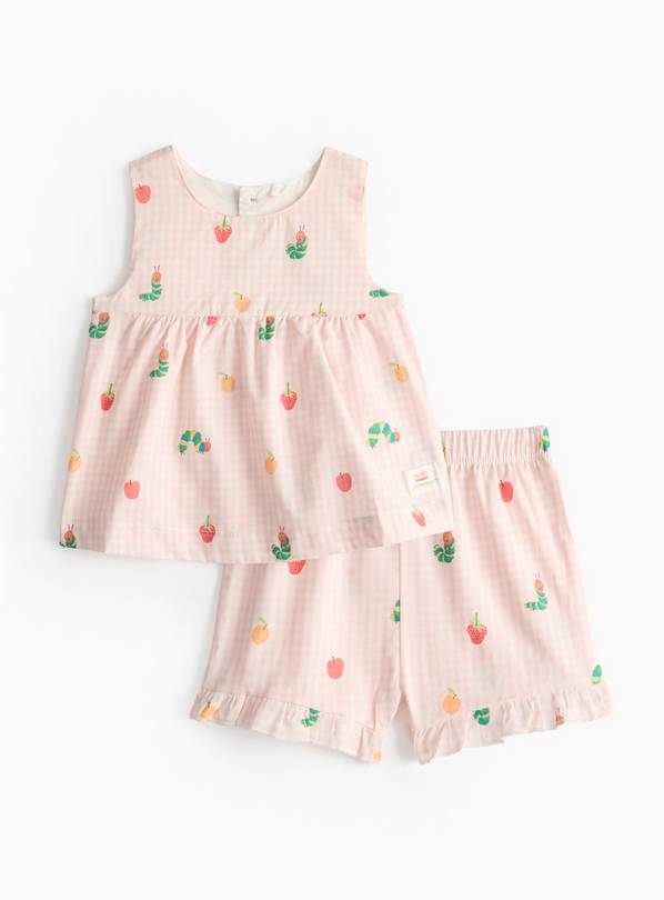 Pink Gingham Top & Shorts Set 18-24 months
