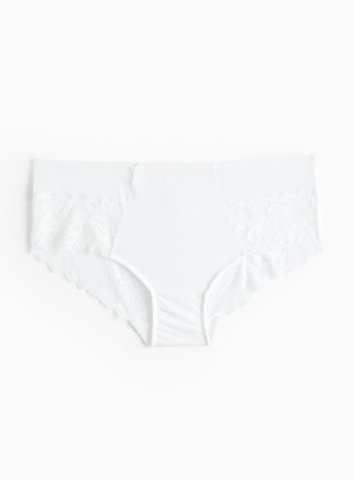 White Floral Lace Midi Knickers 20 - Image 3 thumbnail