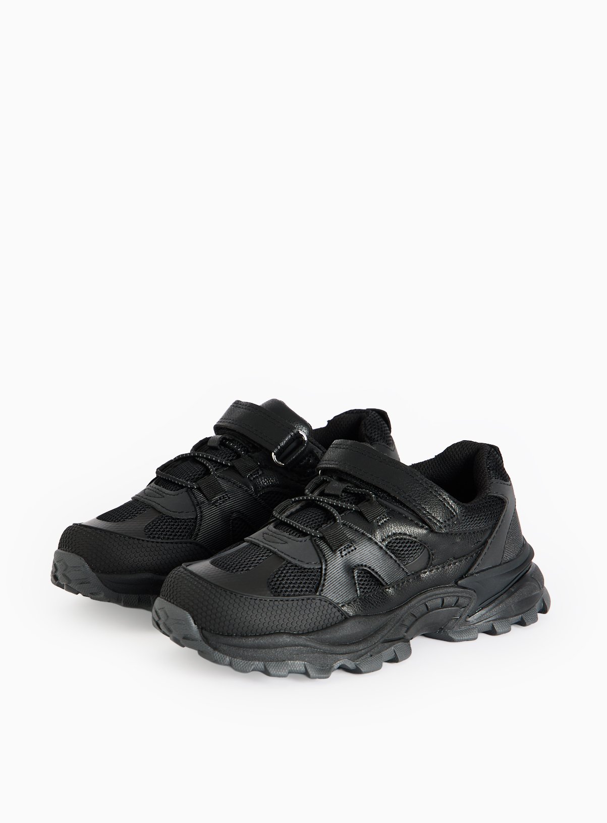 Black Black Mesh Panel Active Trainers - Tu by Sainsbury's