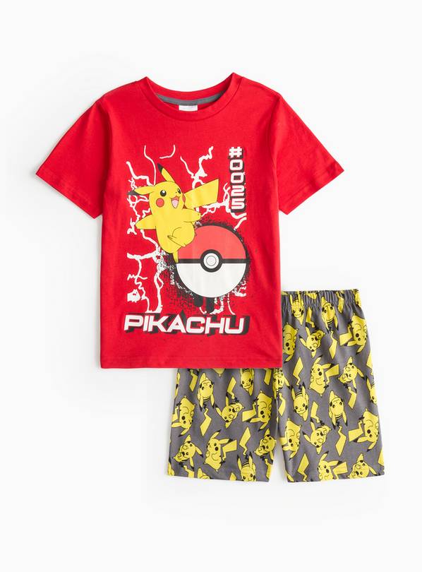 Pokemon Pikachu Print Pyjamas 5-6 years