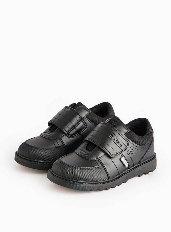 ToeZone® Black Wallaby Shoes 8 Infant