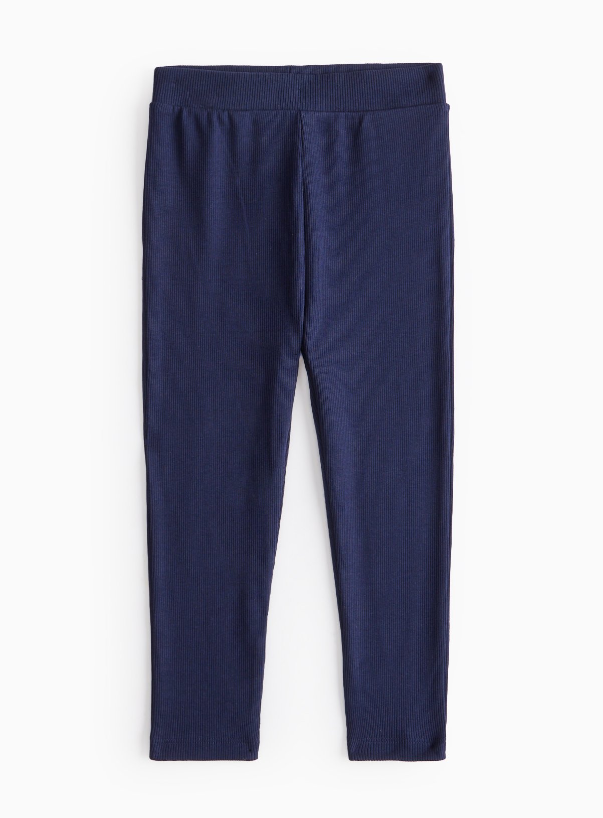 Navy Navy Ribbed Leggings (6-7 Years) - Tu by Sainsbury's
