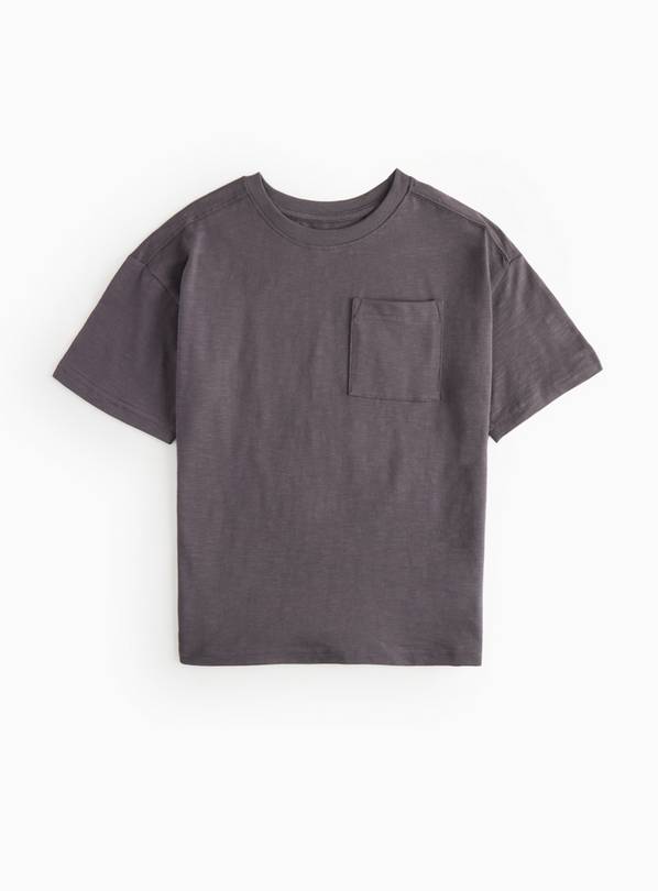 Charcoal Plain T-Shirt 5 years