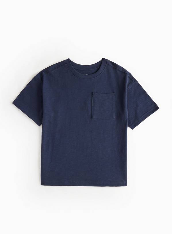 Navy Plain T-Shirt 10 years