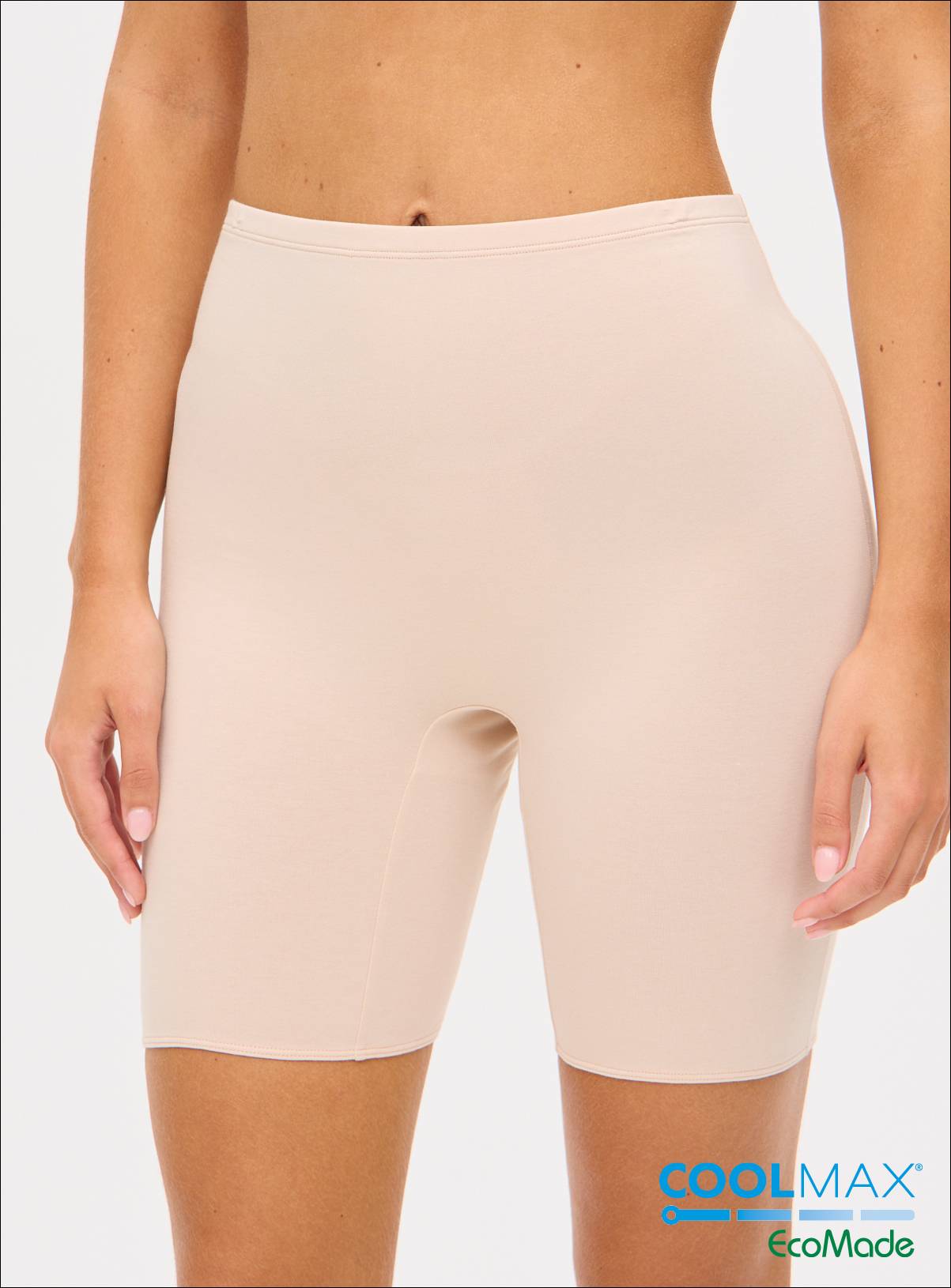 Nude COOLMAX® Longline Shorts L - Image 1
