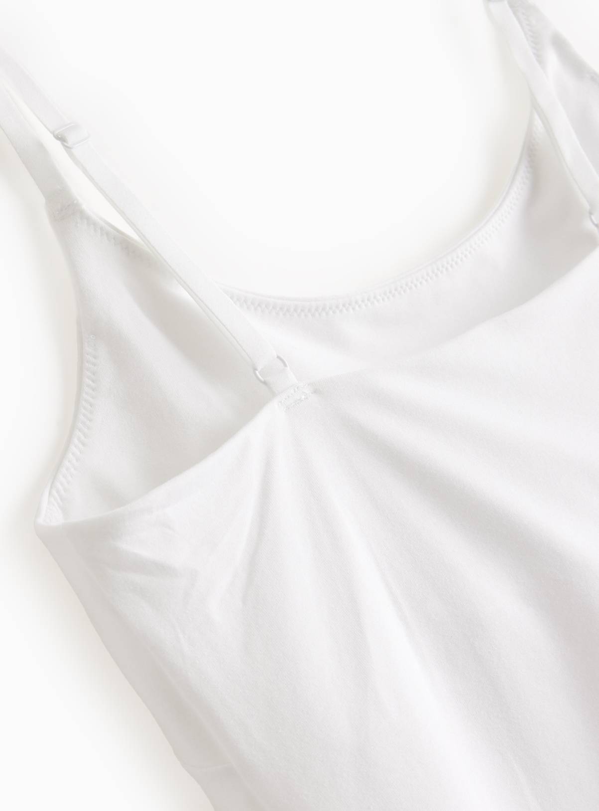 White COOLMAX® Cami 18 - Image 4