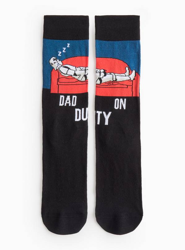 Stormtrooper Dad on Duty Ankle Socks 9-12