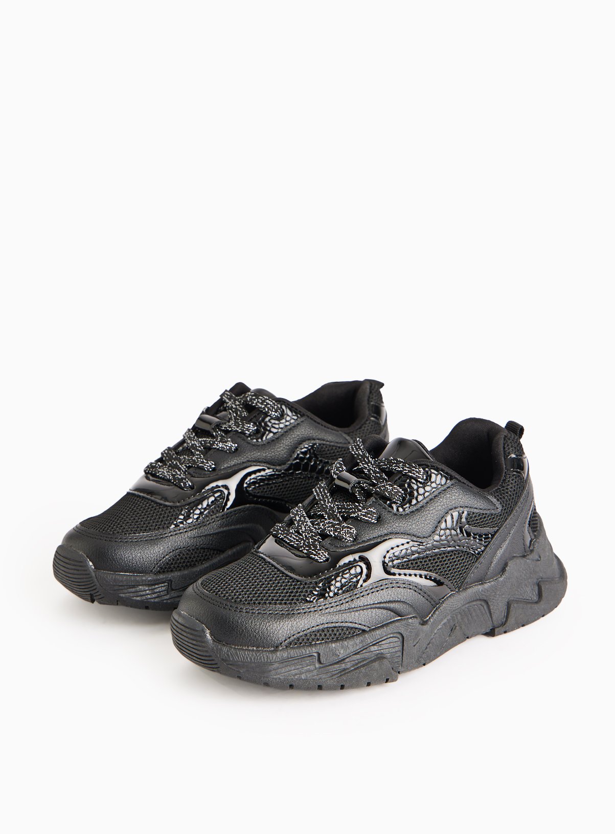 Chunky Sole School Trainers 1 - Image 2 thumbnail