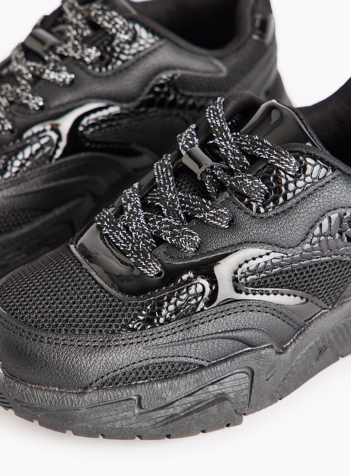 Chunky Sole School Trainers 1 - Image 3 thumbnail