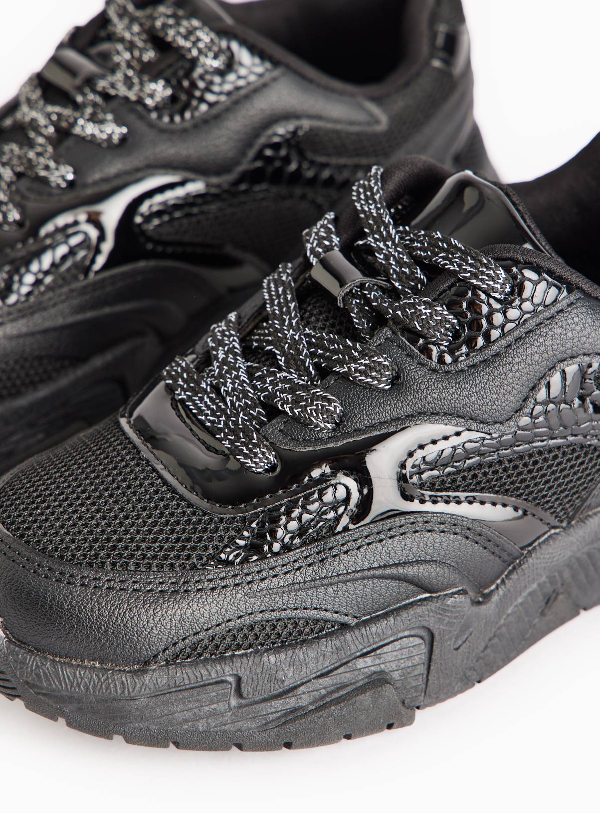 Chunky Sole School Trainers 1 - Image 3