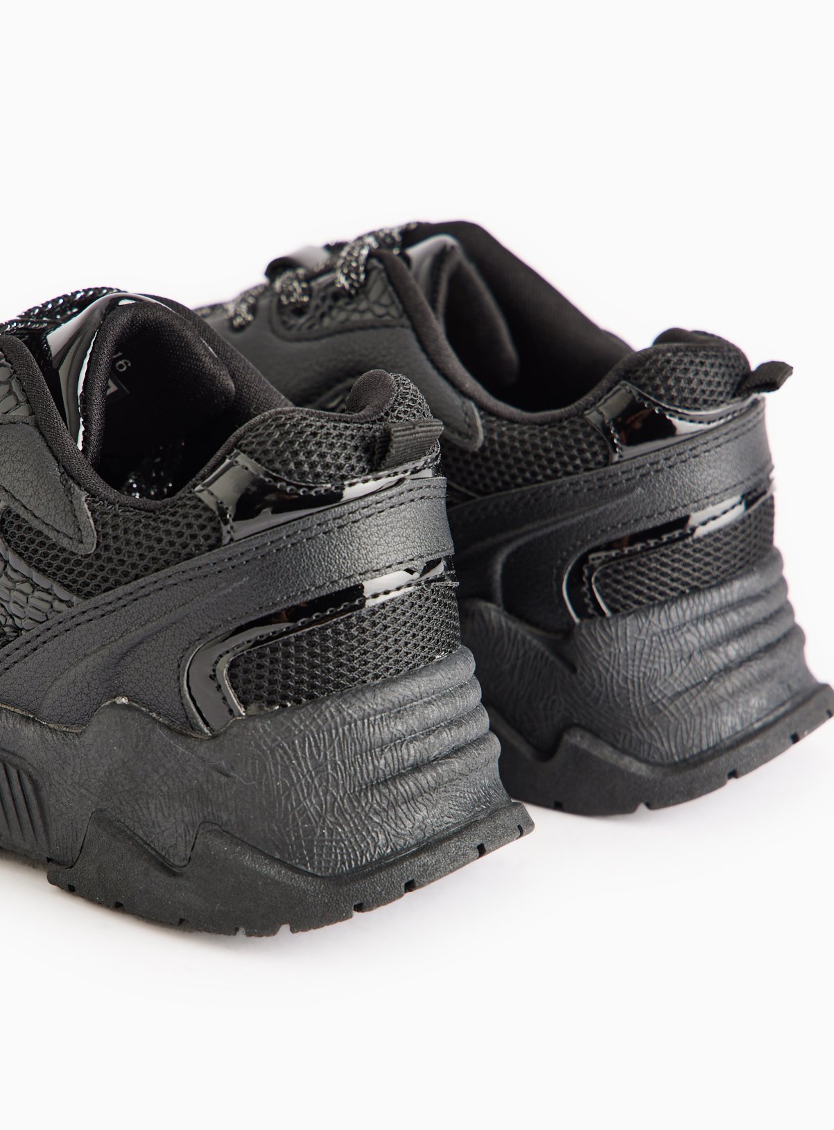 Chunky Sole School Trainers 1 - Image 4 thumbnail