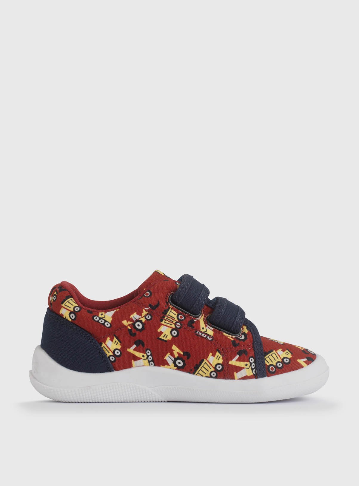 START-RITE Wriggles Red Digger Double Strap Canvas Shoes 6.5 Infant - Image 4 thumbnail