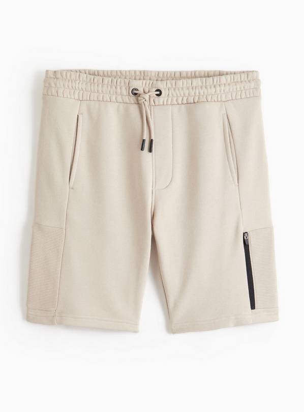 Stone Sporty Co-ord Jersey Shorts XS