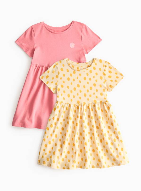 Jersey Dress 2 Pack 2-3 years