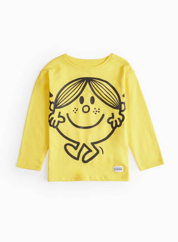 Little Miss Sunshine Yellow Long Sleeve Top 3-4 years