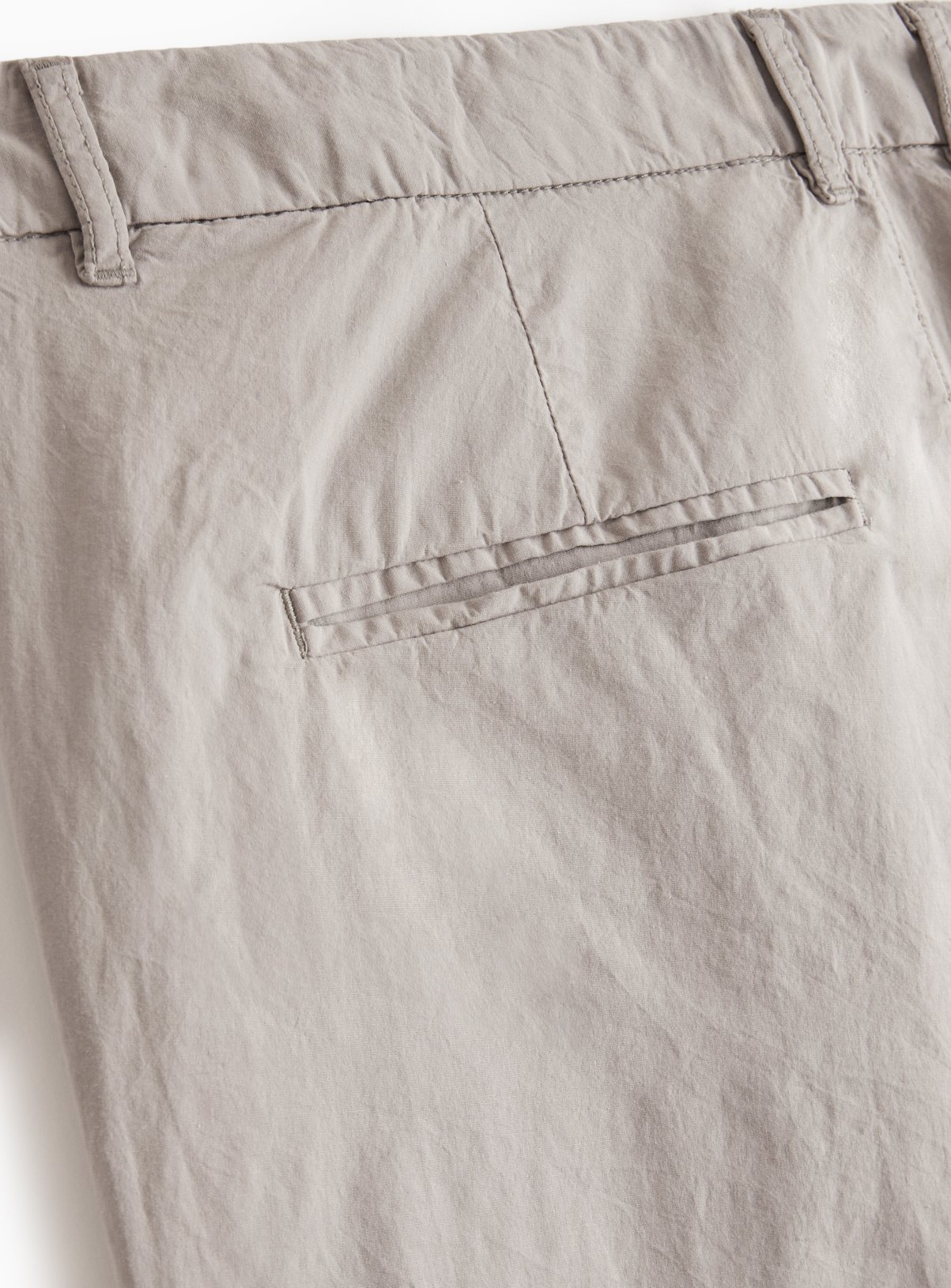 Stone Pleated Detail Chino Trousers  38R - Image 4 thumbnail