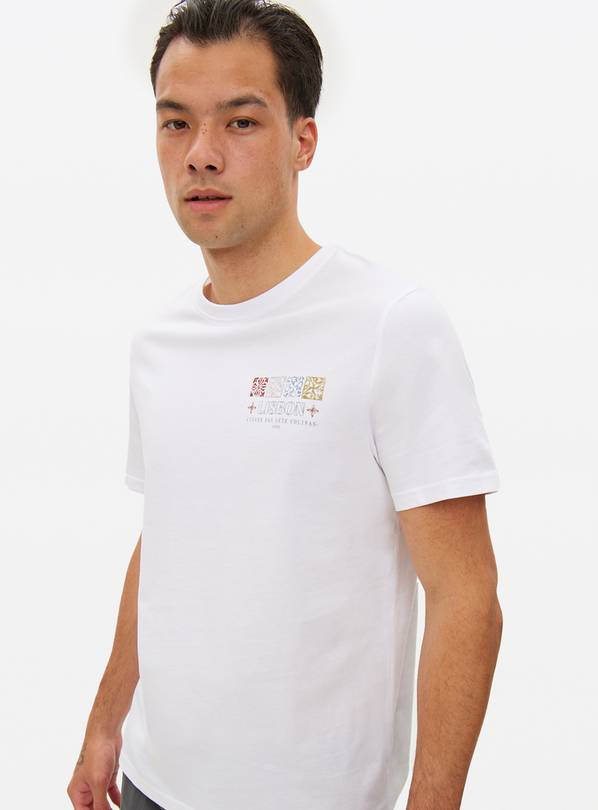 Lisbon Tile Graphic Regular T-Shirt S