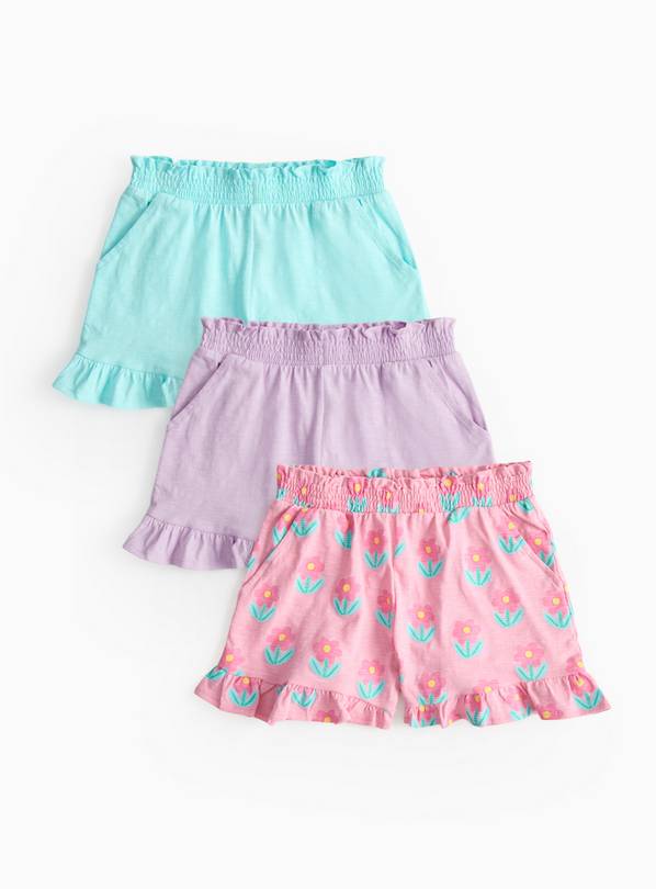 Frill Shorts 3 Pack 1-2 years