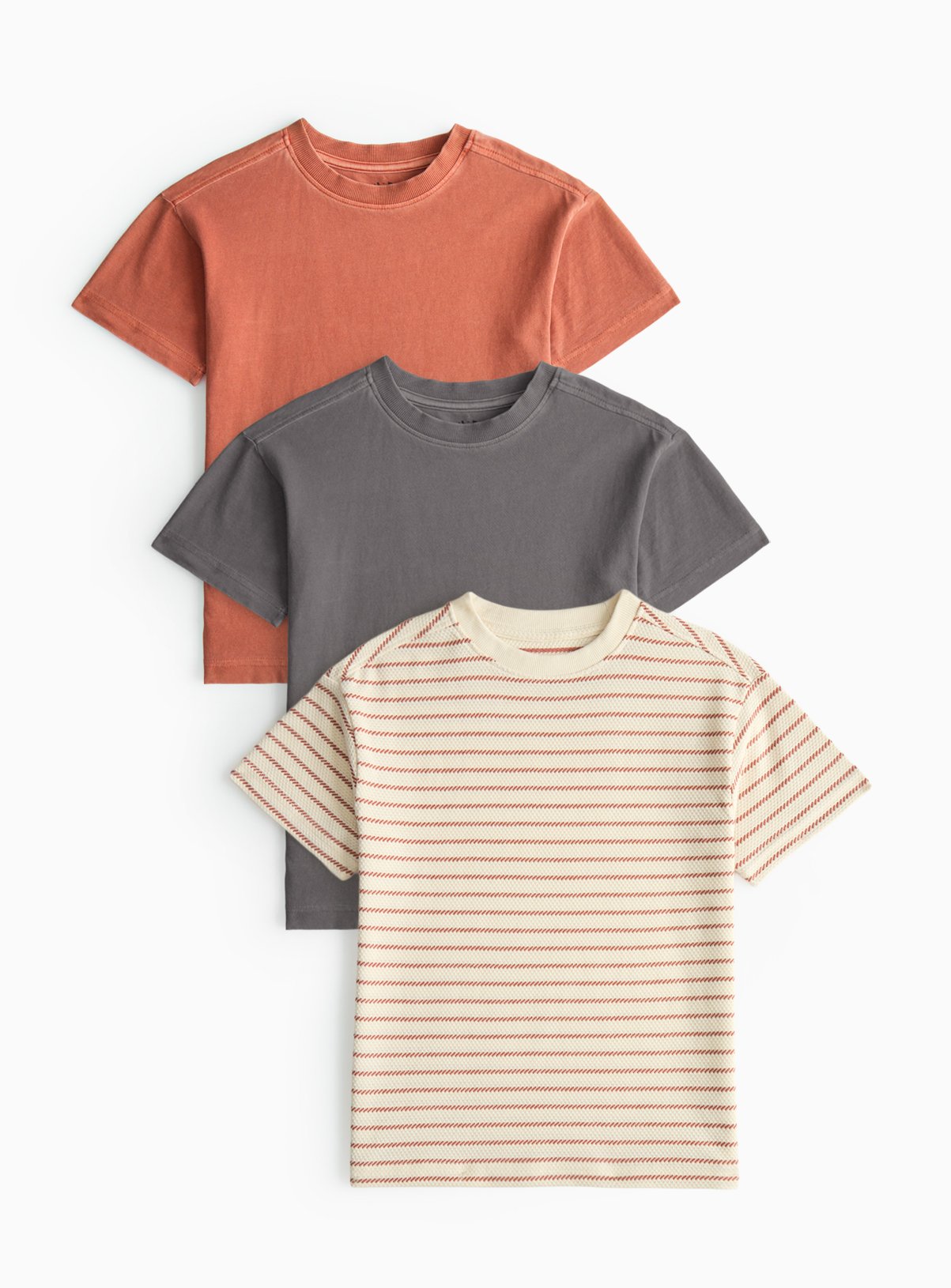 Orange Orange T-Shirt 3 Pack (8 Years) - Tu by Sainsbury's