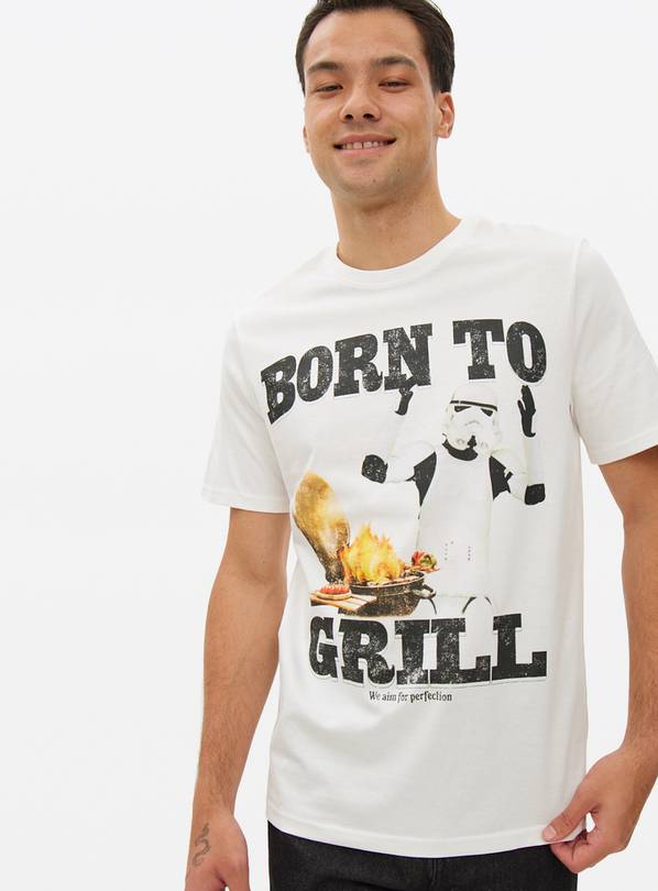 Storm Trooper Grill Graphic T-Shirt L