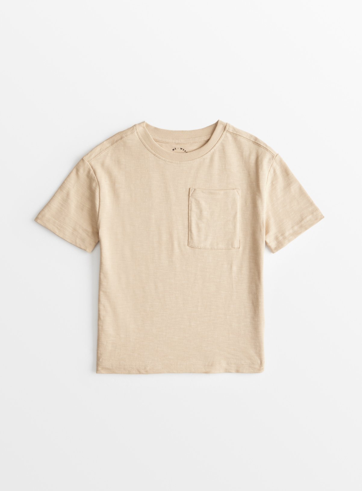 Stone Stone Crew Neck T-Shirt (3-4 Years) - Tu by Sainsbury's