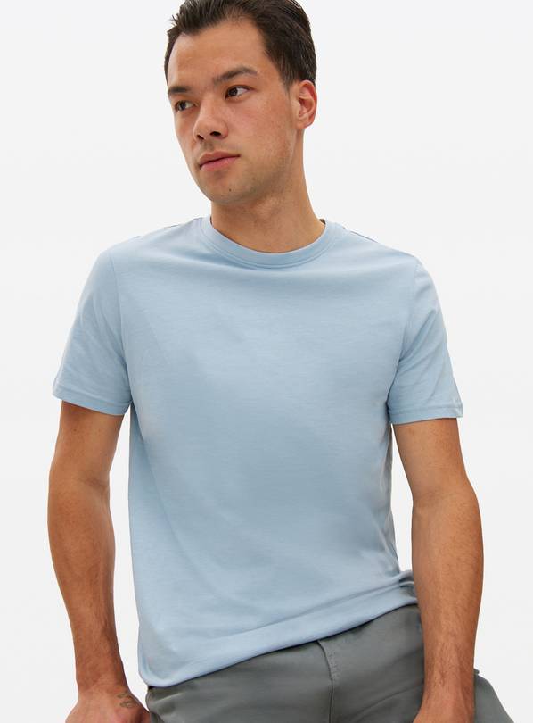 Light Blue Crew T-Shirt XXL