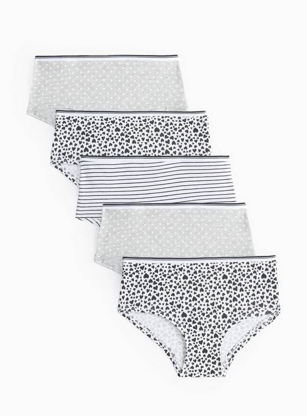 Mono Print Short Knickers 7-8 years