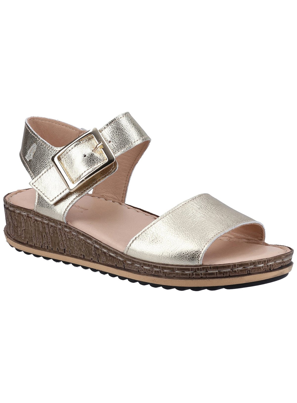 Gold HUSH PUPPIES Ellie Sandal