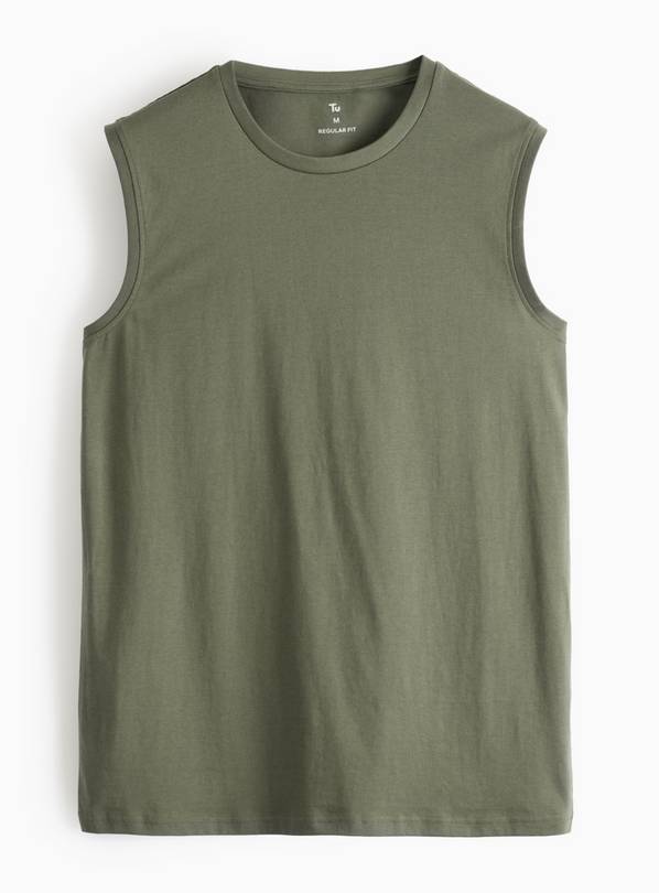 Khaki Tank Vest L