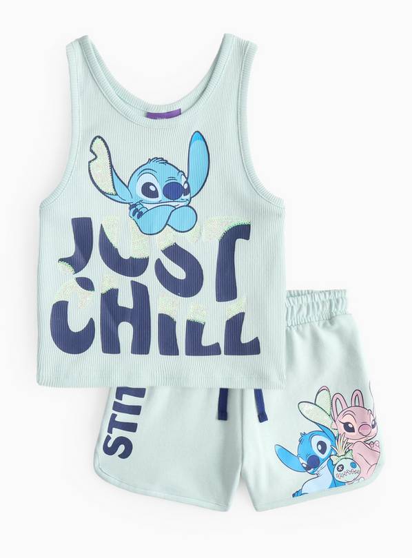 Stitch Printed Top & Shorts Co-ord Set 5 years