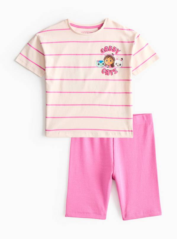 Gabby's Dollhouse Stripe T-Shirt & Shorts Set 1-2 years