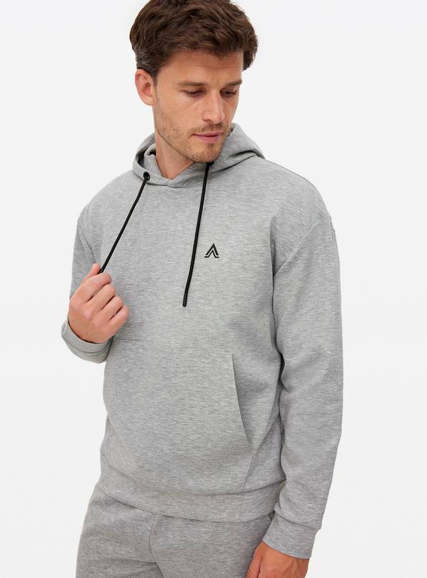 Active Grey Overhead Hoodie S