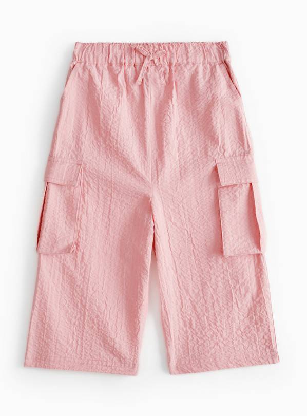Pink Cargo Trousers 1-2 years
