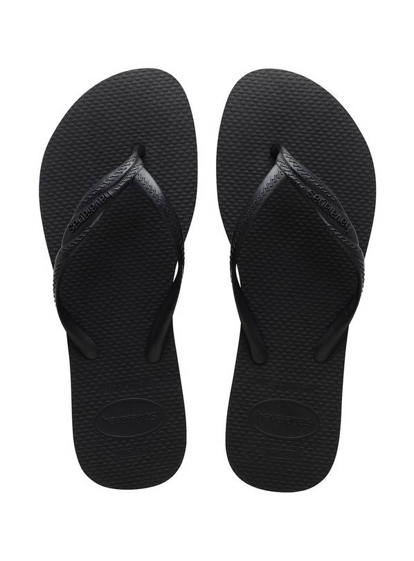 HAVAIANAS Fantasia Flip Flops Black 37/38