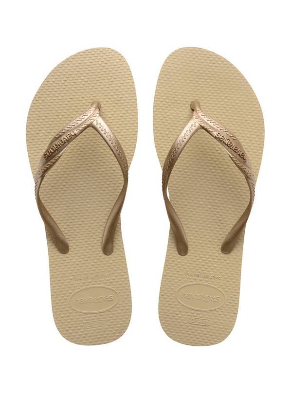 HAVAIANAS Fantasia Flip Flops Cream 37/38