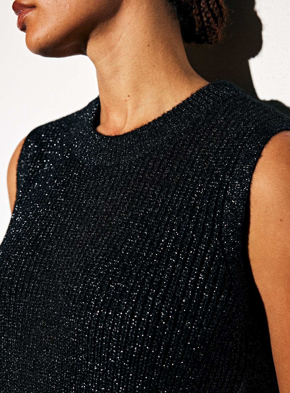 Black Sparkle Tank Top 12 - Image 3 thumbnail