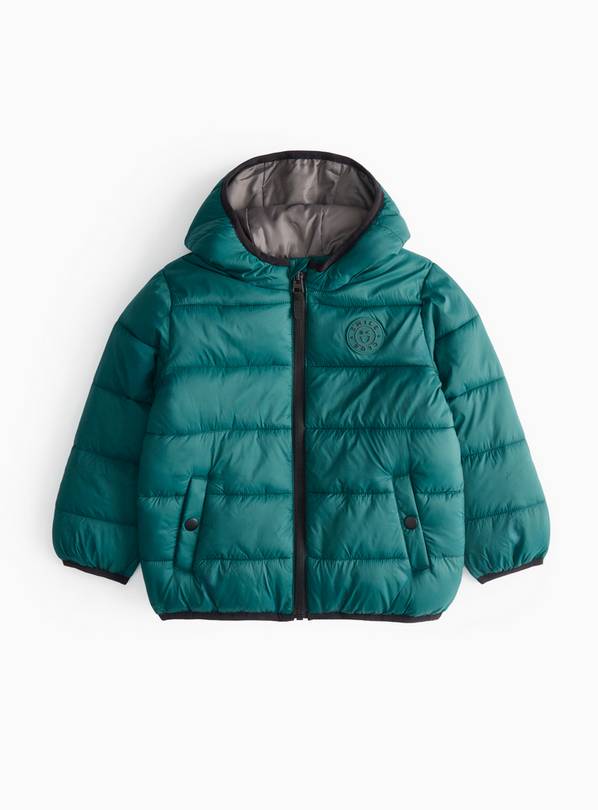 Teal Blue Padded Jacket 6-7 years