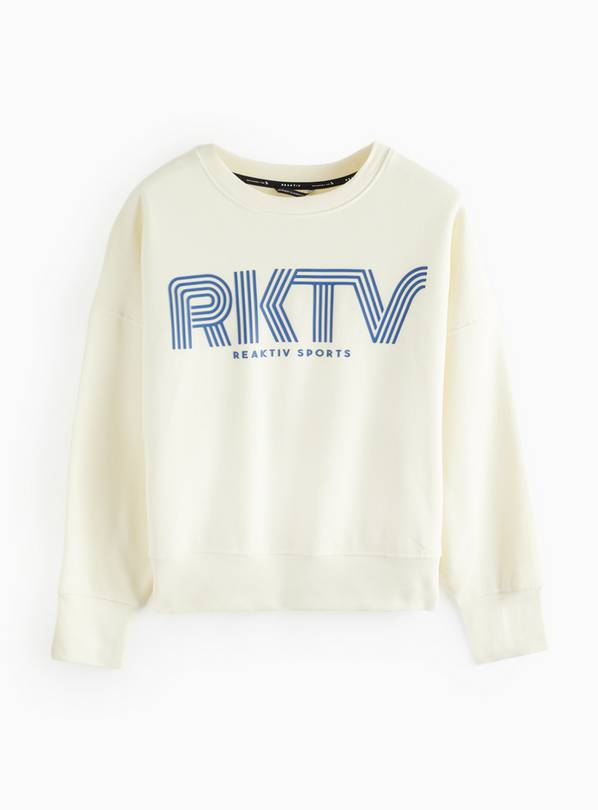 REAKTIV Cream Classic Printed Sweat XL
