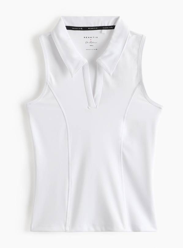 REAKTIV White Polo Vest M