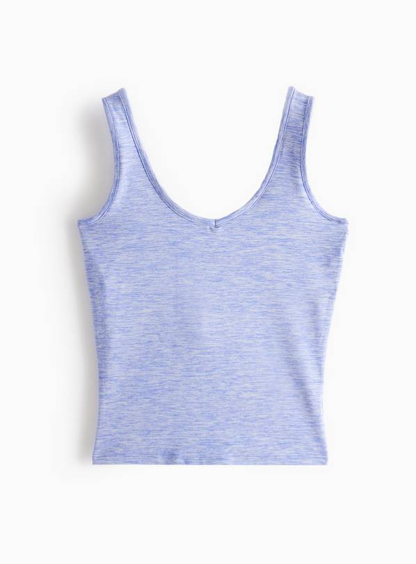 REAKTIV Blue Yoga Soft Touch Built-In-Support vest L