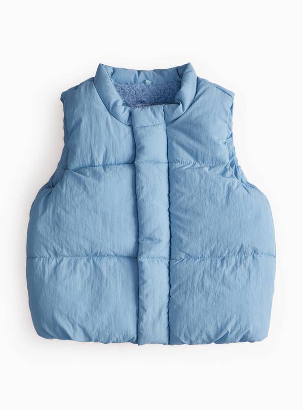 Blue Gilet 12-18 months