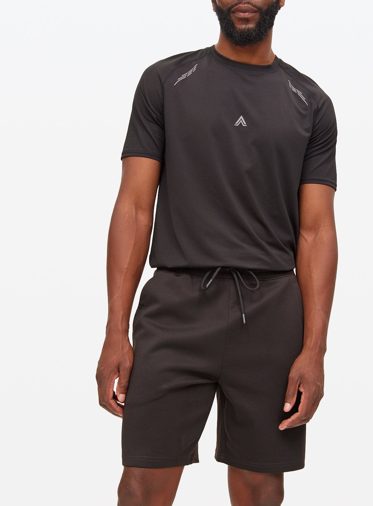 Active Black Sports Shorts XL - Image 2 thumbnail