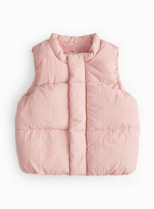 Pink Gilet 12-18 months