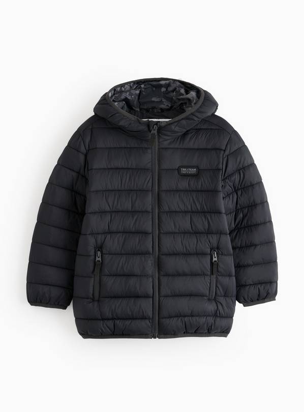 Black Padded Jacket 11-12 years