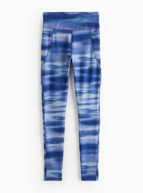 Watercolour Print High-Waisted Everyday Legging XL